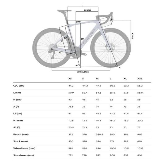 Wilier Rapida 105 Di2 Road Bike